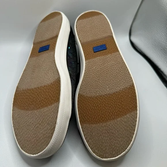 Keds Black Sequin Sneakers - Picture 2 of 6